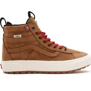 Vans Brown High-Top Athletic Shoes